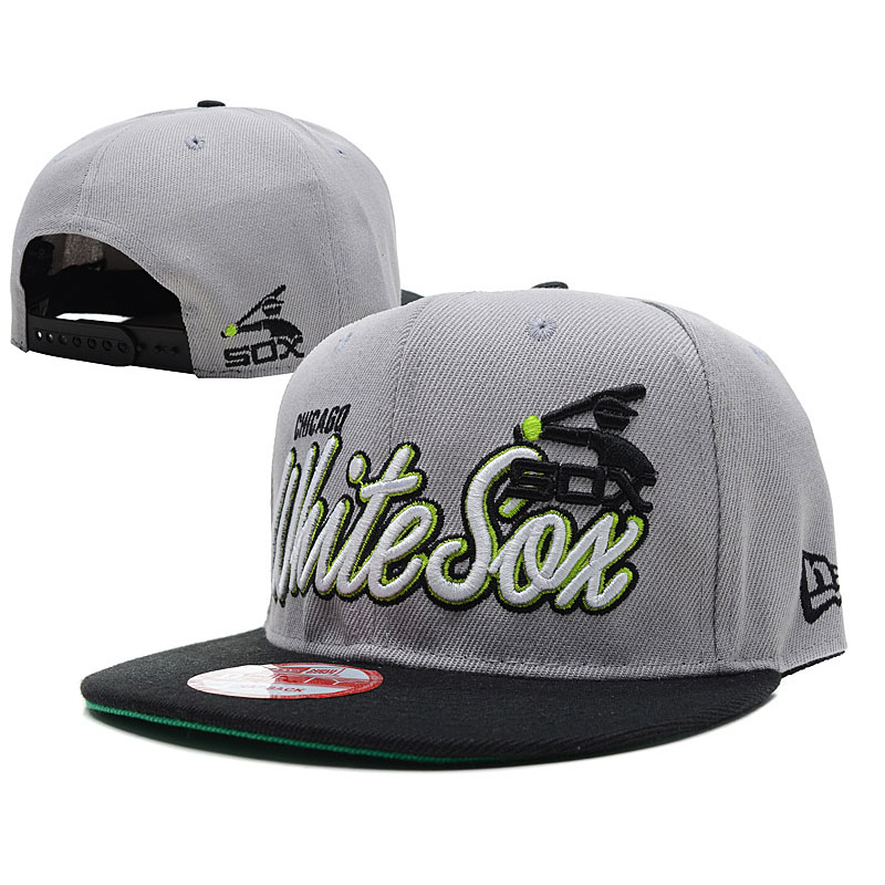 Chicago White Sox New Era Gray/Black 9FIFTY Performance Fitted Hat