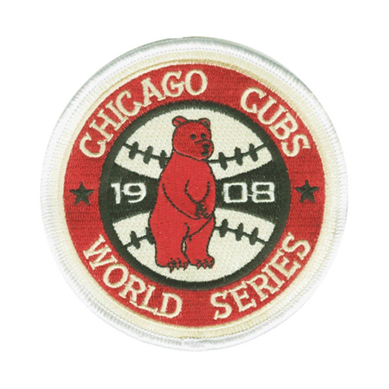 Chicago Cubs Cream 1908 World Series Champions 4.5 X 3.5 Patch