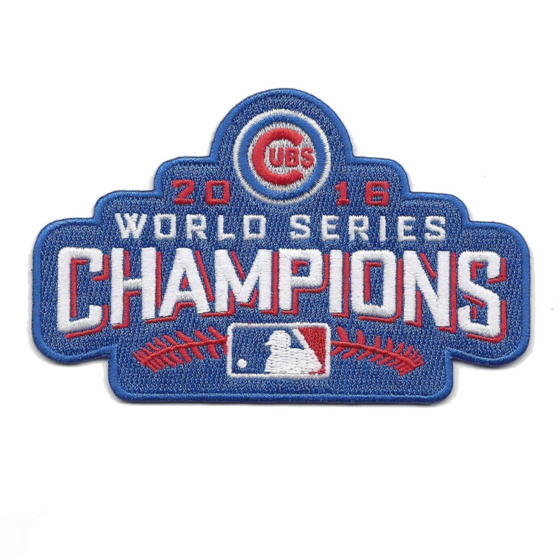 Chicago Cubs Royal 2016 World Series Champions 4.5 X 3.5 Patch