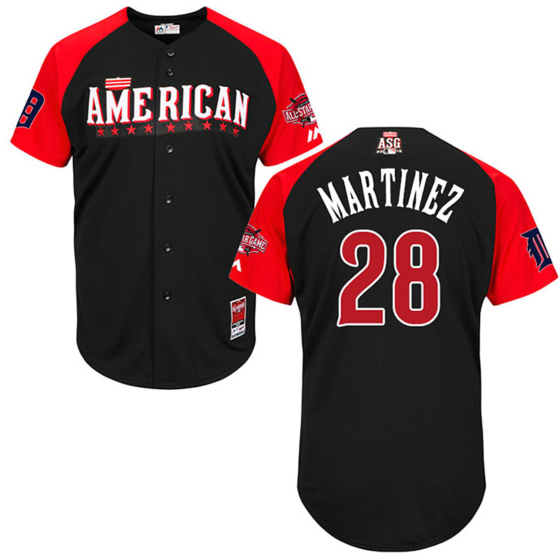 2015 MLB All Star American Detroit Tigers #28 J.D. Martinez Jersey