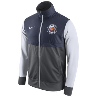 Detroit Tigers Navy/Gray Cooperstown Collection Track Jacket