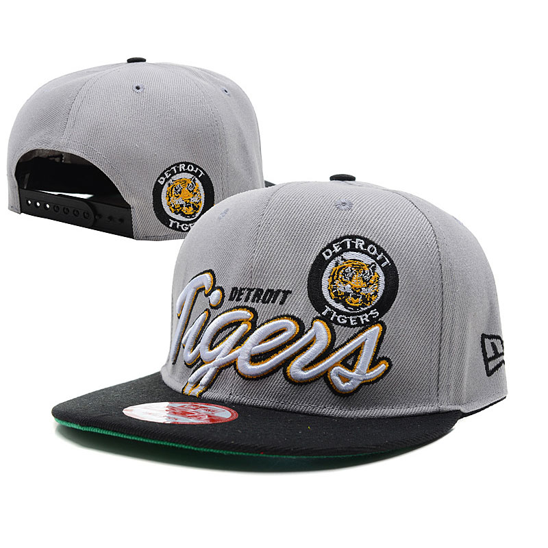 Detroit Tigers New Era Gray/Black 9FIFTY Performance Fitted Hat