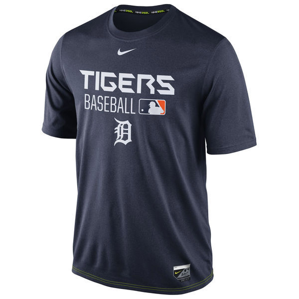 Detroit Tigers Navy Legend Team Issue Performance T-Shirt