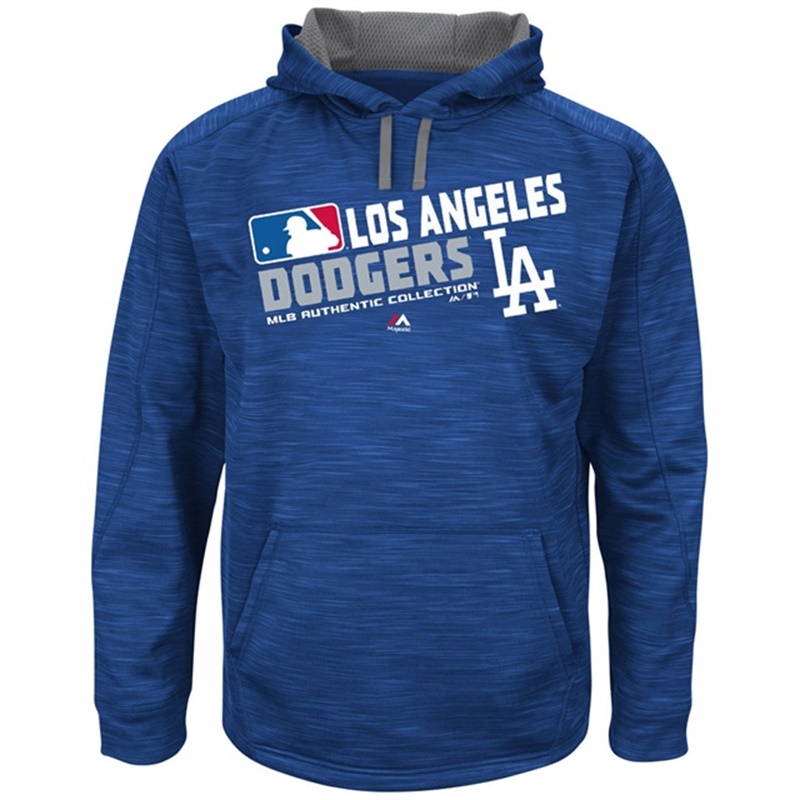 Los Angeles Dodgers Royal Team Choice Streak Authentic Collection Hoodie