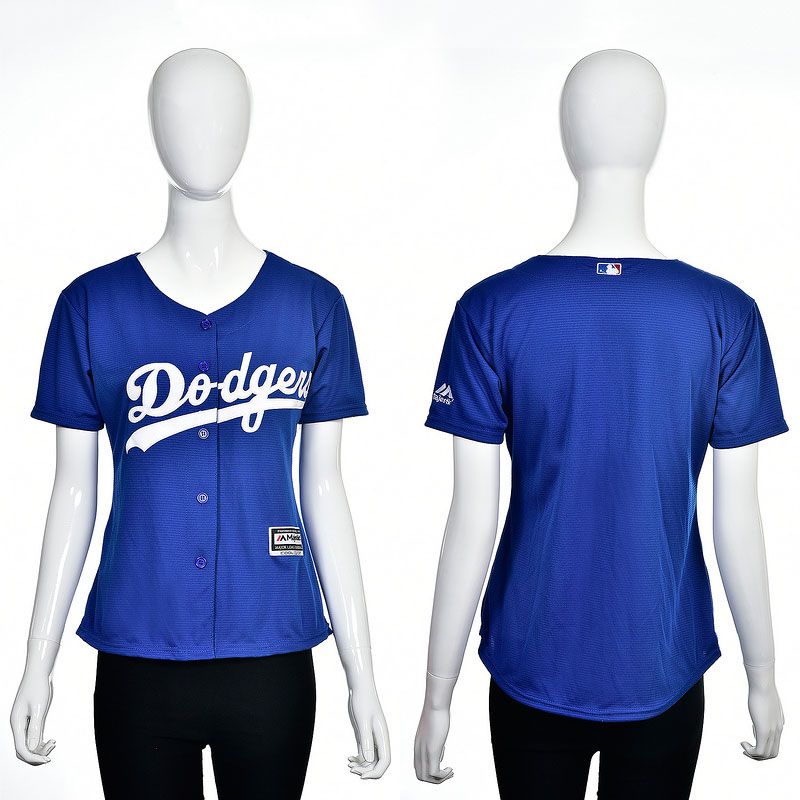 Women's Los Angeles Dodgers Royal 2016 Cool Base Team Jersey