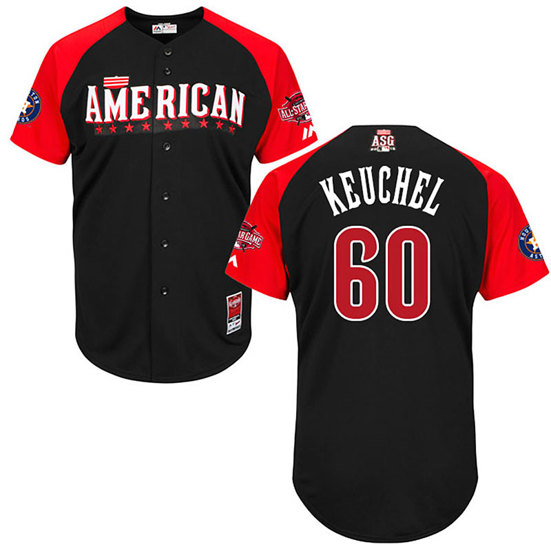 2015 MLB All Star American Houston Astros #60 Dallas Keuchel Jersey