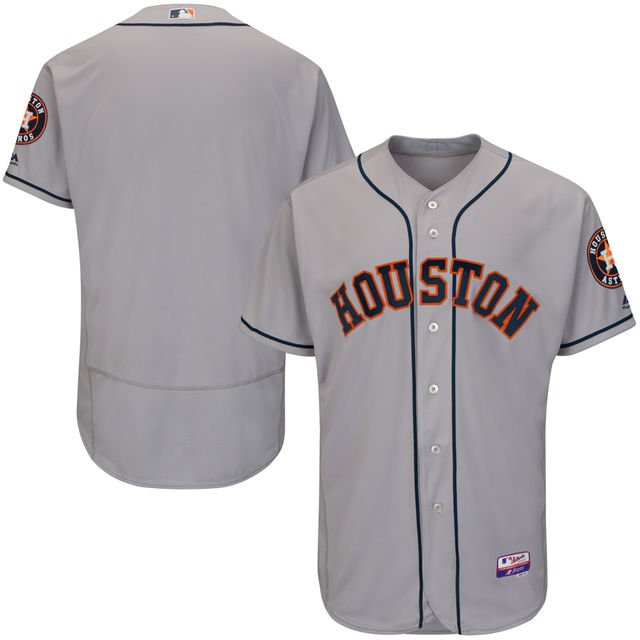 Houston Astros Gray Flexbase Authentic Collection Team Jersey