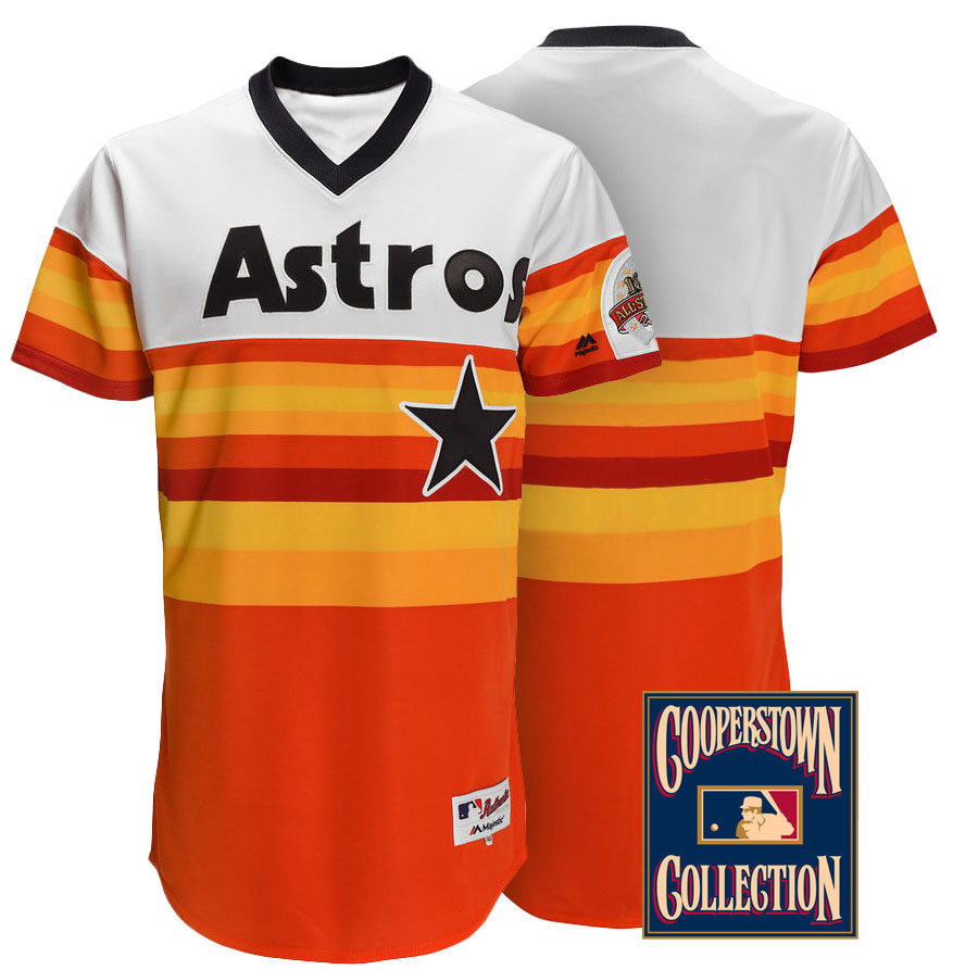 Houston Astros Multi Throwback Turn Back The Clock Team Jersey