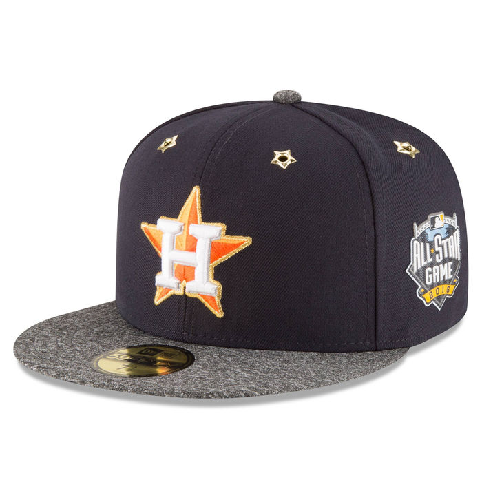 Houston Astros New Era Navy 2016 MLB All-Star Game Patch 59FIFTY Fitted Hat