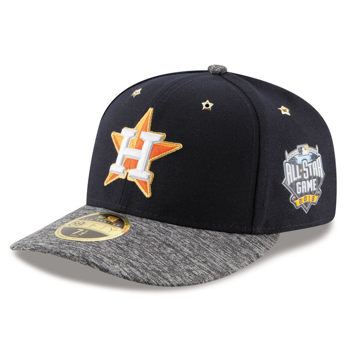 Houston Astros New Era Navy 2016 MLB All-Star Game Patch Low Profile 59FIFTY Fitted Hat