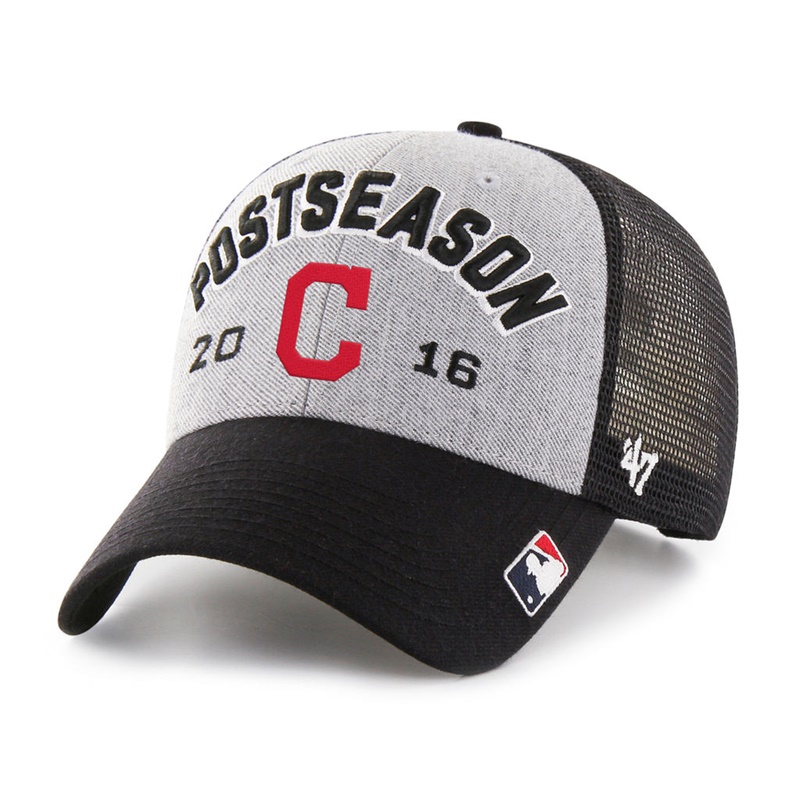 Cleveland Indians Gray Black 2016 AL Central Division Champions Locker Room Adjustable Hat