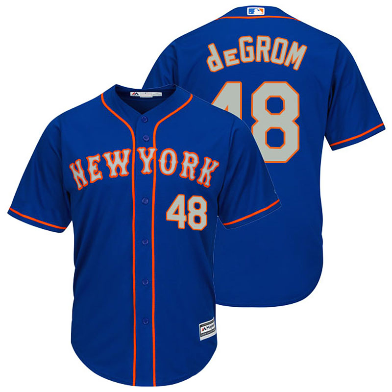 MLB New York Mets #48 Jacob deGrom Jersey