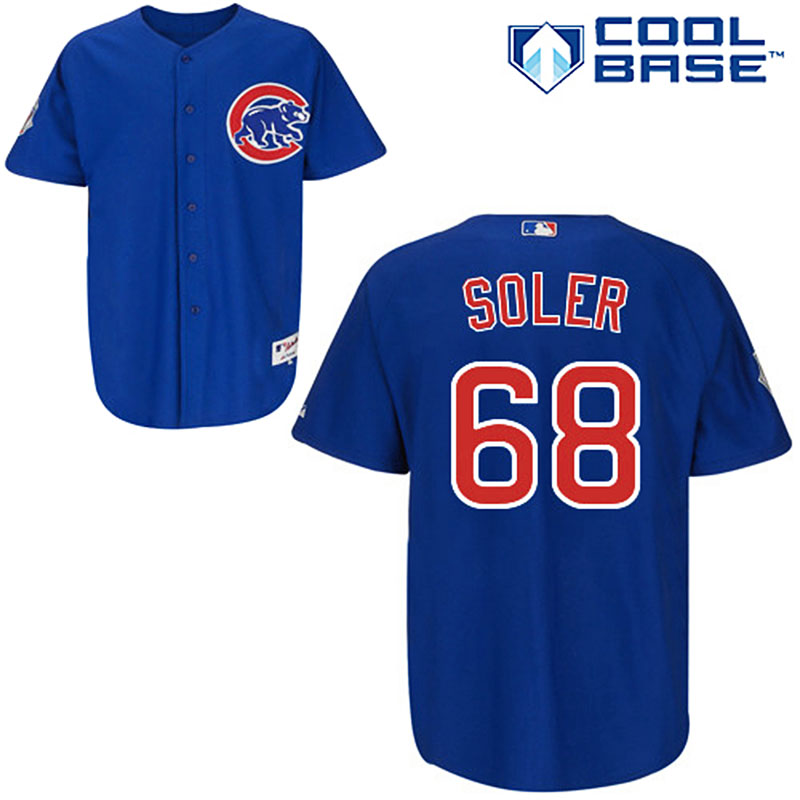 Chicago Cubs Jorge Soler Authentic Blue Alternate Jersey