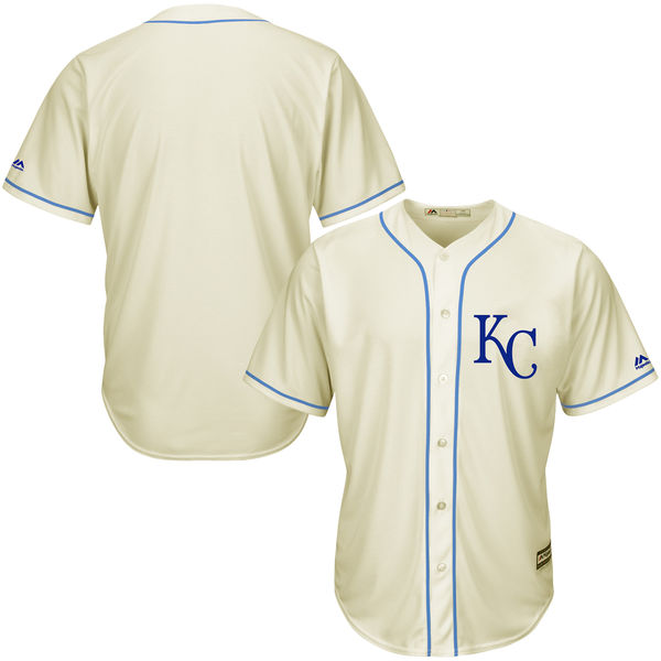 Kansas City Royals Cream Cool Base Ivory Fashion Team Jersey