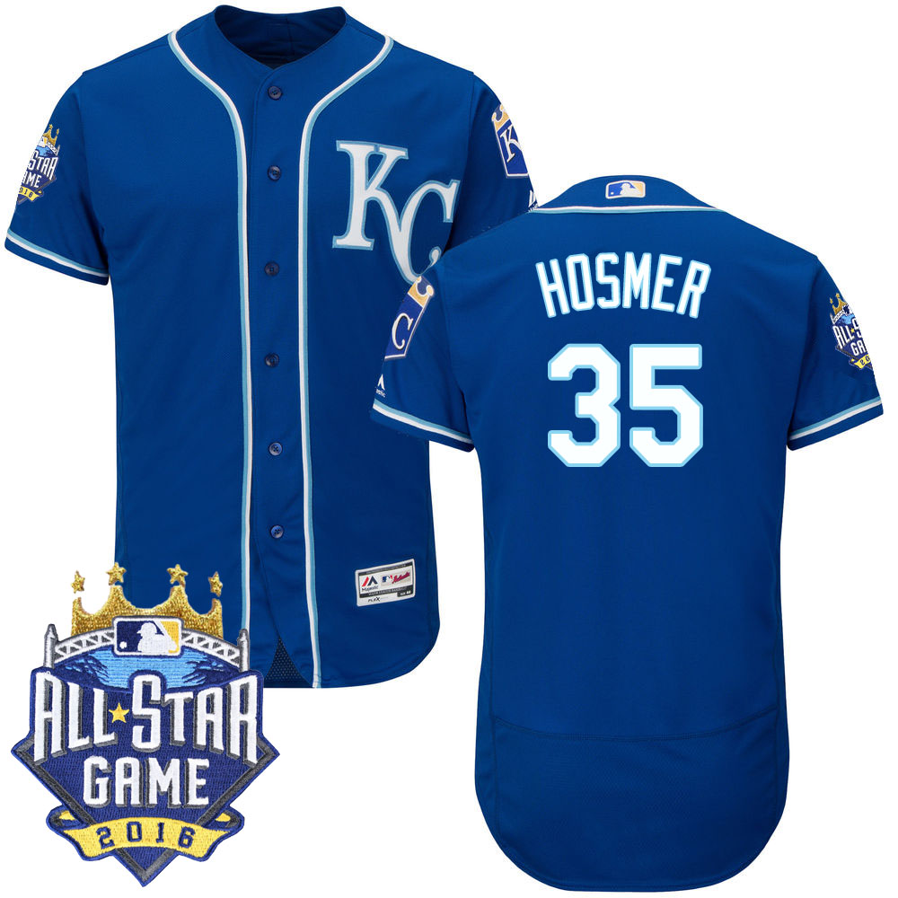 Kansas City Royals Eric Hosmer #35 Royal 2016 MLB All-Star Game MVP Flex Base Jersey