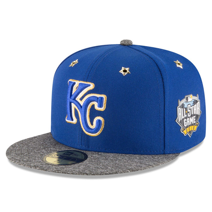 Kansas City Royals New Era Royal 2016 MLB All-Star Game Patch 59FIFTY Fitted Hat