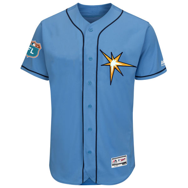 Tampa Bay Rays Light Blue 2016 Spring Training Flexbase Authentic Collection Team Jersey