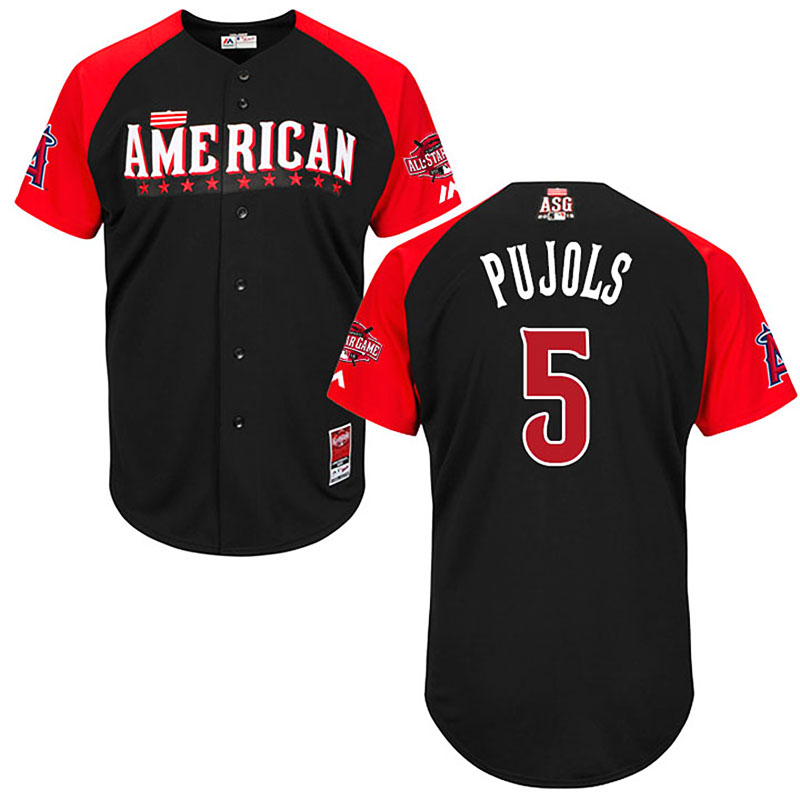 2015 MLB All Star American Angels #5 Albert Pujols Jersey