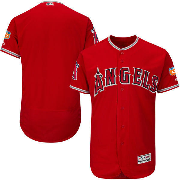 Los Angeles Angels of Anaheim Scarlet 2016 Spring Training Flexbase Authentic Collection Team Jersey