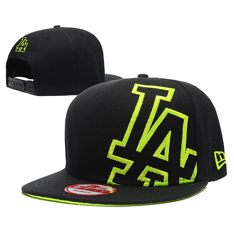 Los Angeles Dodgers New Era Black Adjustable Hat