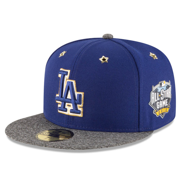 Los Angeles Dodgers New Era Navy 2016 MLB All-Star Game Patch 59FIFTY Fitted Hat