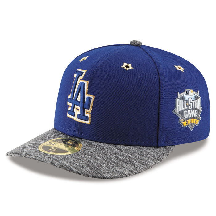 Los Angeles Dodgers New Era Royal 2016 MLB All-Star Game Patch Low Profile 59FIFTY Fitted Hat