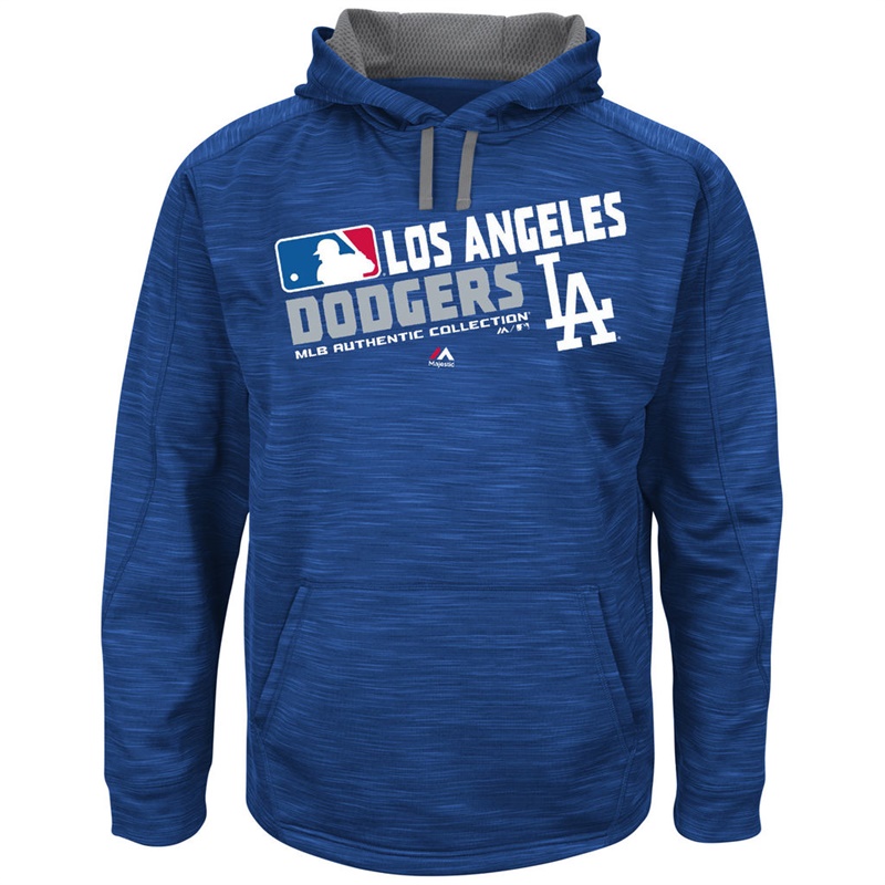 Los Angeles Dodgers Royal Authentic Collection Choice Streak Team Hoodie