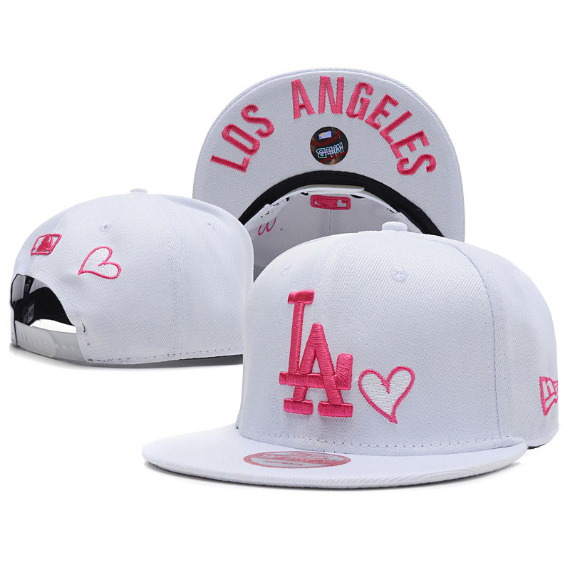 Los Angeles Dodgers Athletics New Era White League 9FIFTY Adjustable Hat