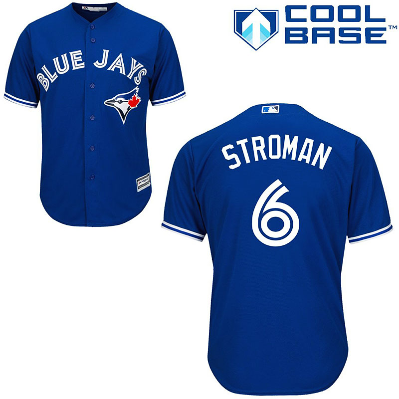 Toronto Blue Jays Marcus Stroman Authentic Blue Cool Base Jersey