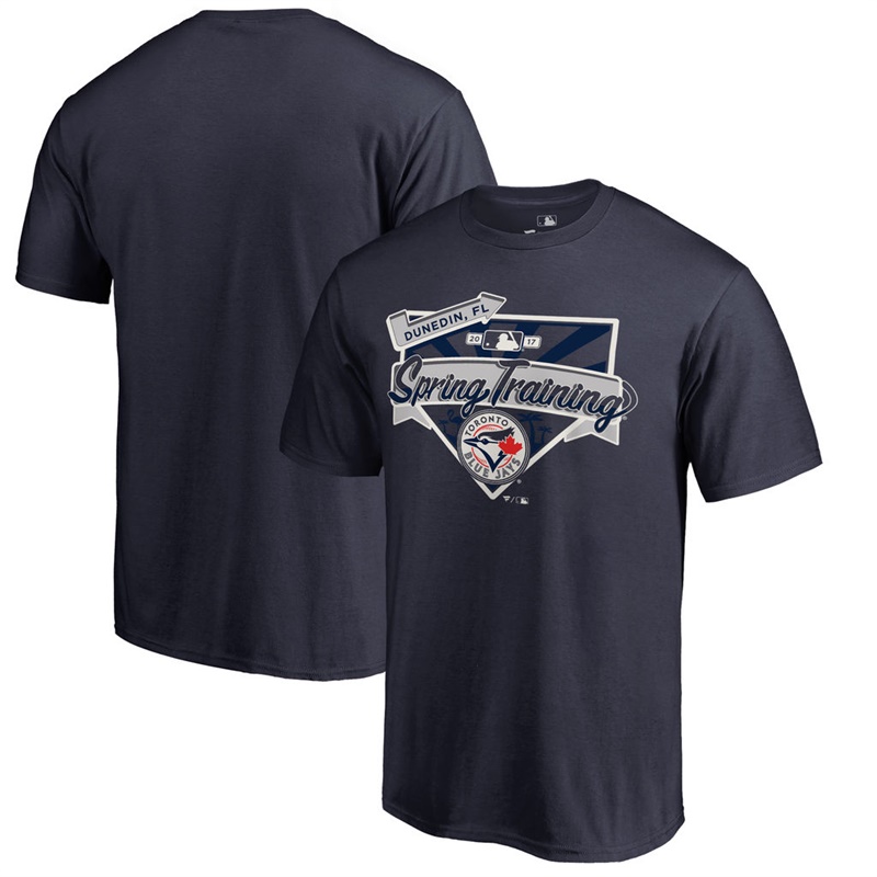 Men's Toronto Blue Jays Navy 2017 MLB Spring Training Team Logo T-Shirt