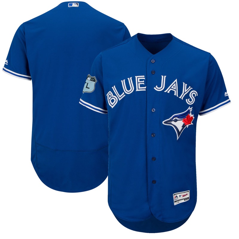 Men's Toronto Blue Jays Royal 2017 Spring Training Flex Base Authentic Team Jersey