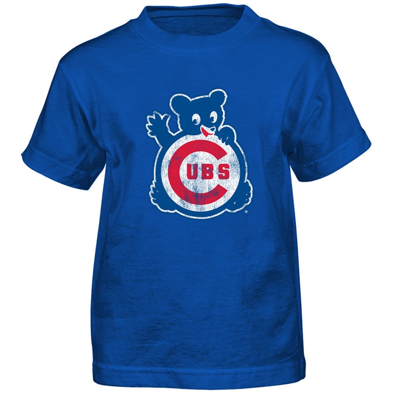 Men's Chicago Cubs Royal 1969 Throwback T-Shirt