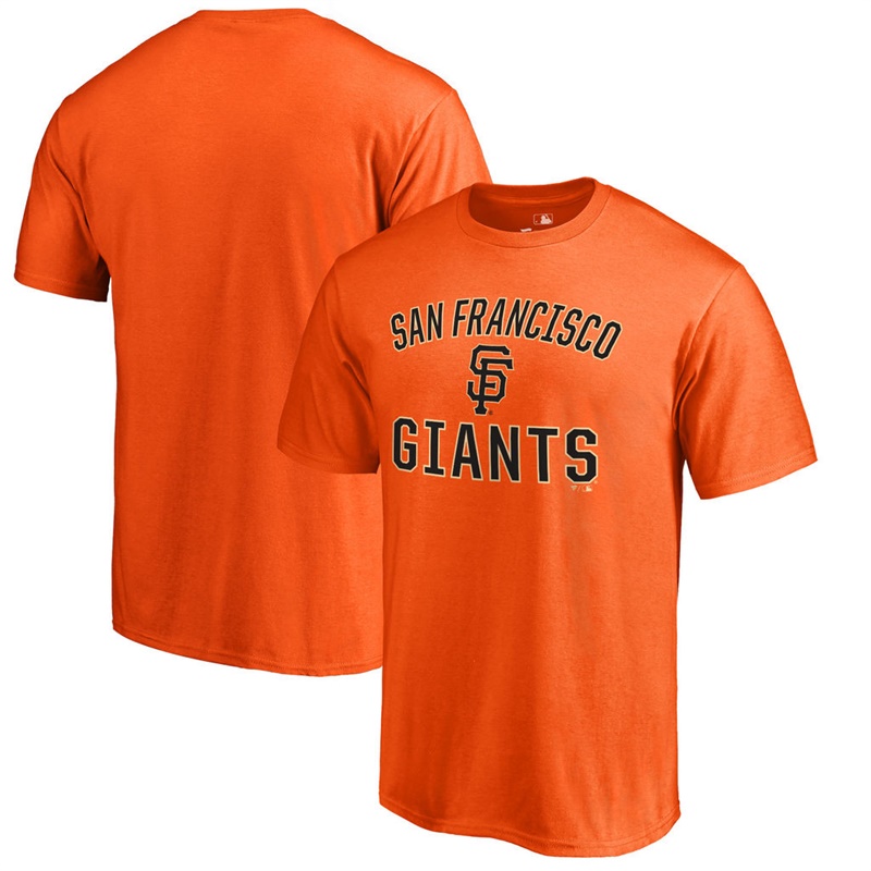 Men's San Francisco Giants Orange Victory Arch Short Sleeve T-Shirt