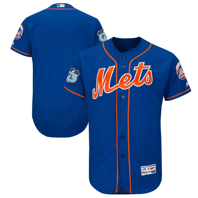 Men's New York Mets Royal 2017 Spring Training Flex Base Authentic Team Jersey