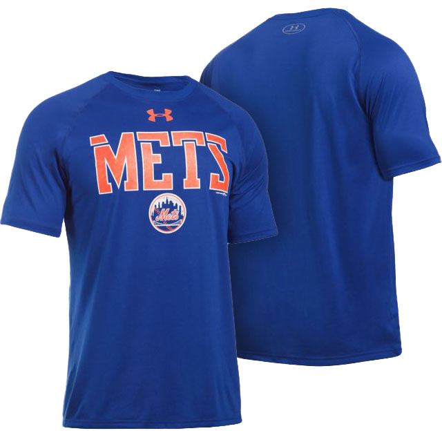 Men's New York Mets Royal Team Logo Graphic T-Shirt