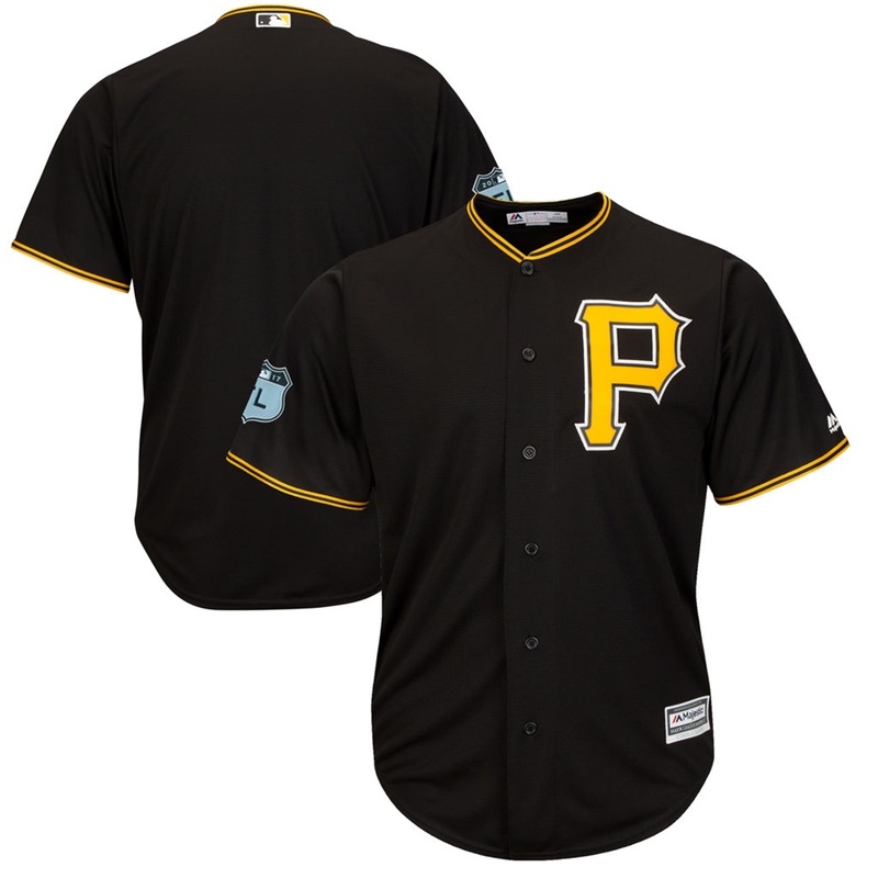 Men's Pittsburgh Pirates Black 2017 Spring Training Cool Base Authentic Team Jersey