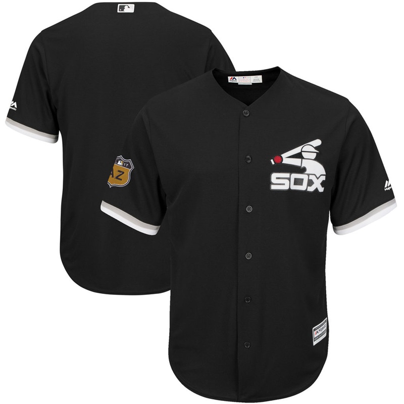 Men's Chicago White Sox Black 2017 Spring Training Cool Base Authentic Team Jersey