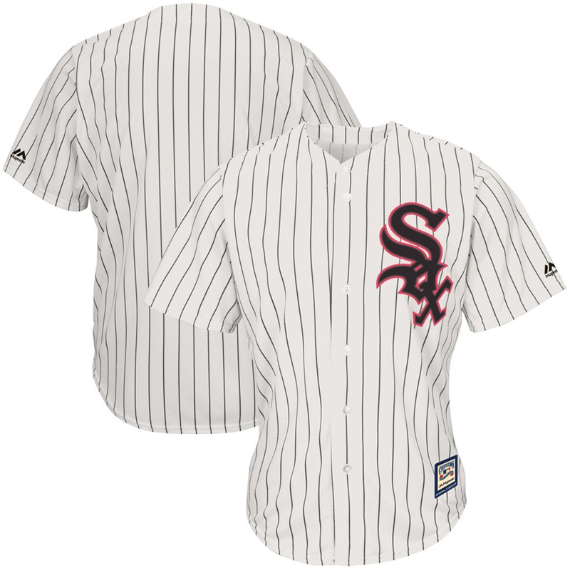 Men's Chicago White Sox White Alternate Cooperstown Cool Base Team Authentic Team Jersey