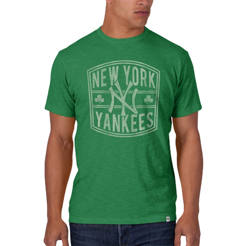 Men's New York Yankees Kelly Green St. Patrick's Day Scrum T-Shirt