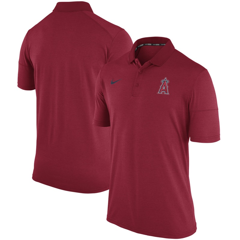 Men Los Angeles Angels Red Fashion Polo Shirt