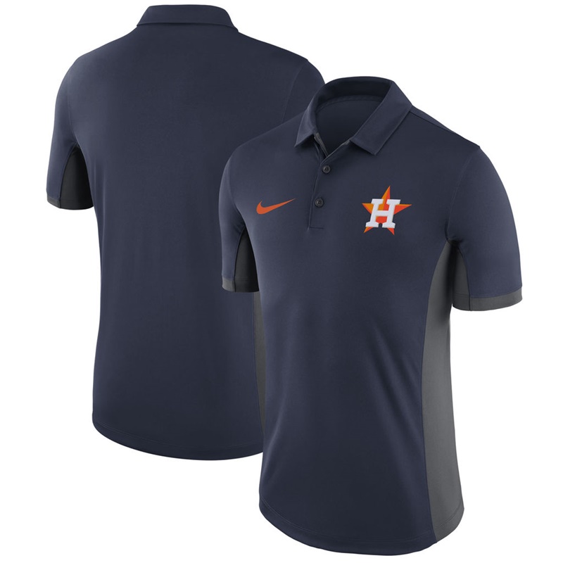 Men Houston Astros Navy Franchise Polo Shirt