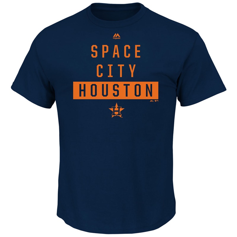 Men Houston Astros Have Pride Navy T-Shirt