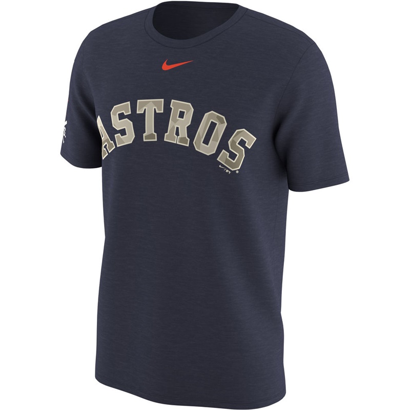 Houston Astros Navy Memorial Day T-Shirt -  Men