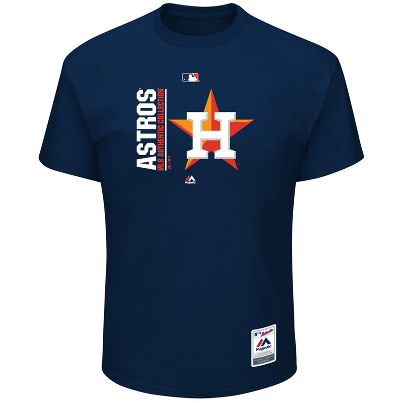 Men Houston Astros Navy Team Icon T-Shirt