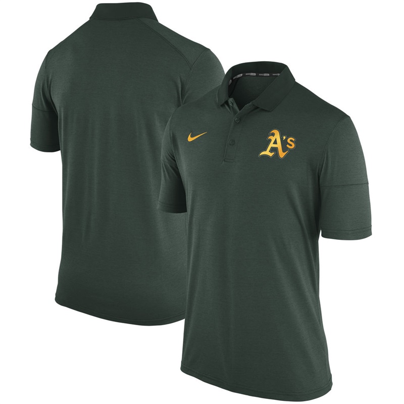 Men Oakland Athletics Green Fashion Polo Shirt