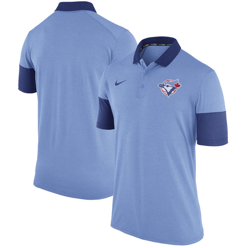 Men Toronto Blue Jays Light Blue Fashion Polo Shirt