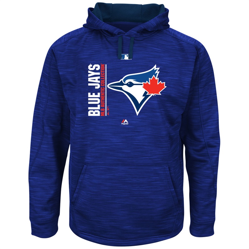 Men Toronto Blue Jays Royal Big & Tall Team Icon Streak Pullover Hoodie