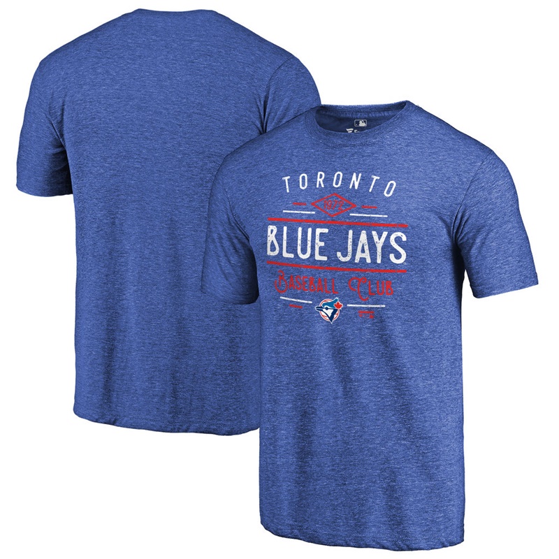 Toronto Blue Jays Royal Tri-Blend Doubleday T-Shirt - Men