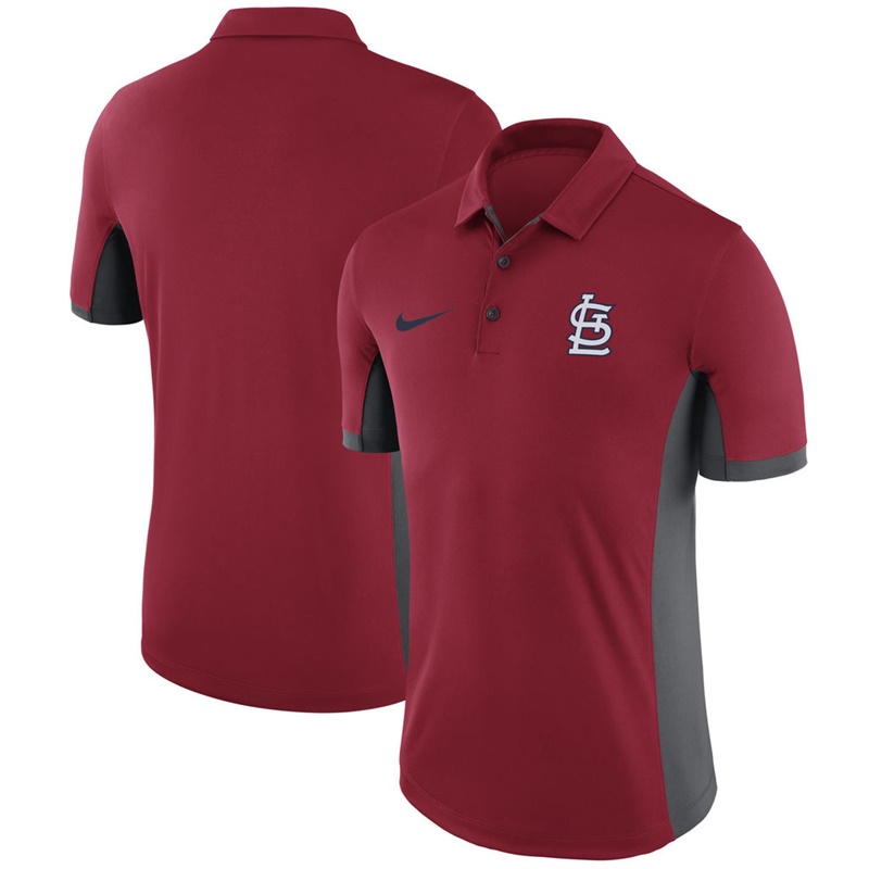 Men St. Louis Cardinals Red Franchise Polo Shirt