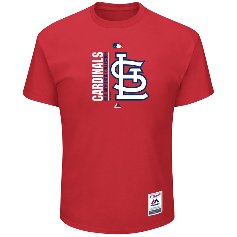 Men St. Louis Cardinals Red Team Icon T-Shirt